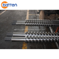 Paralel Twin Screw Barrel For Pvc Compound